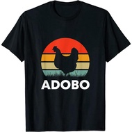Retro Chicken Adobo Funny Filipino Filipina Philippines Food T-Shirt Men's Sports t shirt