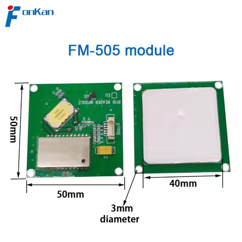 Samll Size 35*35mm To 90*90mm RFID Module With Antenna Integrated All-in-one UHF RFID Module For Ras