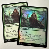 DEVOTED DRUID | ELF DRUID | 2X2 DOUBLE MASTERS 2022 | GREEN | MTG MAGIC THE GATHERING