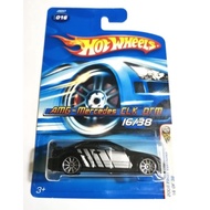 Hotwheels AMG Mercedes CLK DTM Black & Silver 2006 edition