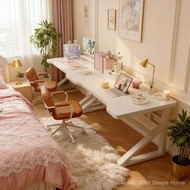 Home use for girls2m Computer desk, writing and study workbench, office desk, long bedroom double de