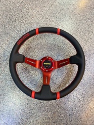 MOMO steering wheel พวงมาลัยMOMO พวงมาลัยแต่ง ขนาด 13.5“ นิ้ว