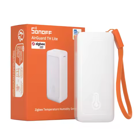 SONOFF SNZB-02B AirGuard TH Lite Zigbee Temperature Humidity Sensor,High-Accuracy Sensing, 6-Month D