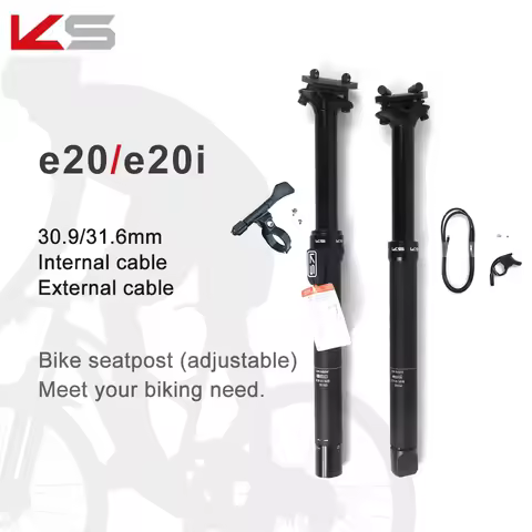 KS E20i Internal Routing Kindshock E20 External Cable Remote Bicycle Dropper Mountain Bike Wire Cont