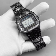 DIY Small Square Watch Modification Circuit Board Stainless Steel Titanium Alloy Material for Casio 