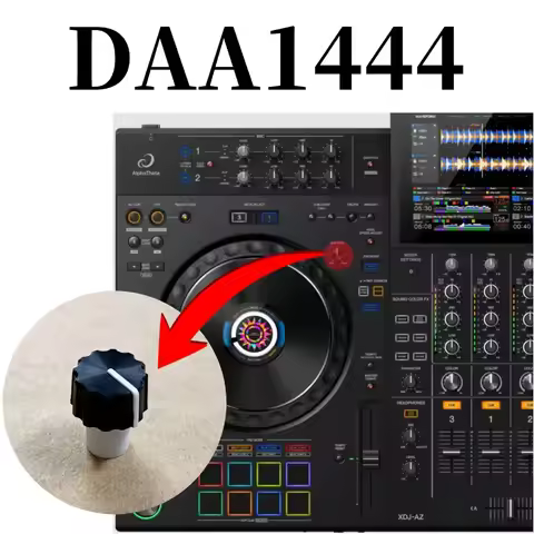 Pioneer DAA1444 JOG Adjustment Elastic Cap - Original Accessory for CDJ3000/XDJAZ Turntable