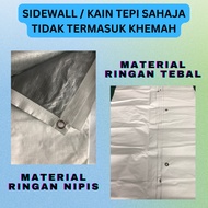 SIDEWALL/ KAIN TEPI KHEMAH 20X8 RINGAN NIPIS (1415) DAN RINGAN TEBAL (1416) UNTUK KHEMAH 20ftX20ft