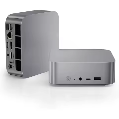 Beelink SER8 Mini PC, AMD Ryzen 7 8745HS(8C/16T, up to 4.9GHz), 32GB DDR5 RAM 1TB PCle4.0 SSD, SER8 
