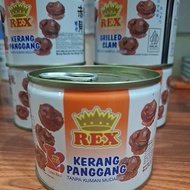 Kerang Tin Panggang Rex Grilled Clam Jenama Rex 100gram berat bersih