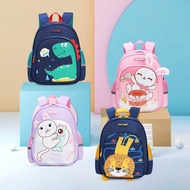 [Exquisite backpack] Sun Eight กระเป๋ากระเป๋าสะพายสำหรับเด็กเล็กไนลอนลายการ์ตูนสัตว์เดินทางขนาดเล็กเหมาะสำหรับเด็กอายุ2-6ปี