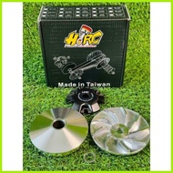♆ ♠ HIRC PULLEY SET MIO I 125/NMAX/CLICK-125/BEAT-FI