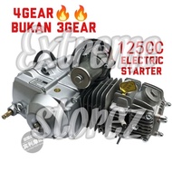 💥READY STOCK CUSTOM 4GEAR enjin C70 ex5 gbo fame 125cc 110cc lifan honda bulat fame ATV block alloy 