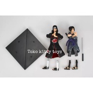 NARUTO SASUKE ITACHI ACTION FIGURE SET 2 PCS