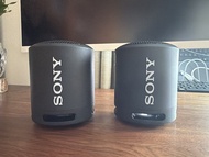 Sony XB13 防水 無線 藍牙 喇叭 （一對，兩個）
