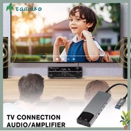 TAMAKO Sound Card, Practical USB External Audio Card,  Game Live Streaming Voice Chat 7.1 5.1 Channe