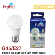 Fujibin 5W LED Bulb E27(Warm White)LED Light Bulb