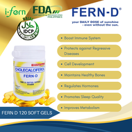 Fern D Vitamin D Supplement 120 softgels GodsFavorBoutique