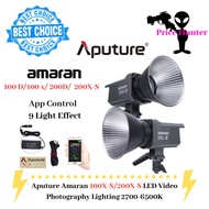 Aputure Amaran 100D 100X-S/200D 200X-S 2700-6500K LED Video Light 9 Lighting Effect