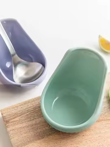 Le Creuset Cerc Kitchen Countertop Pot Lid Holder adient Spoon Rest Stand Cooking Utensil Storage Or