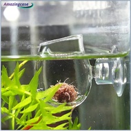 AMAZ Aquarium Fish Tank With Suction Cup Live Red Worm Food Feeder Plant Cone Cup Feed Thaw Multi-Function Fish Feeder