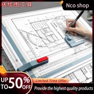 Murah MurahKejia A3 Drawing Board with Scale Construction Machinery Civil Engineering Student Drawin