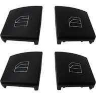4Pcs Driver Window Switch Button Cap Fit for Mercedes-Benz E-Klasse T-Model S212 2009-2016 E200 E220