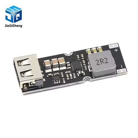 Single Cell Lithium Battery Boost Power Module Board 3.7V 4.2V Liter 5V 9V 12V USB Mobile Phone QC F
