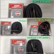 EWANTA Bicycle Inner Tube 700X35C & 26X1.95/2.125 & 20x1 3/8 FV 60mm & 16X1.50/1.75 FV 48mm