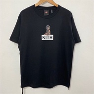 2021ss Vintage KITH T เสื้อผู้ชายผู้หญิง1:1คุณภาพสูงเสื้อยืด Kith Tee Tops ล้างแขนสั้น Sligthly ขนาด