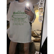 [Cherry 7] 100% Cotton Girls T-shirt American Short-Sleeved Round Neck Short-Sleeved Loose Top Bouti