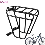 CAUSI 25KG Capacity Bicycle Parking Rack, Stability Steel Mountain Bike Cargo Rack, Professional Bik
