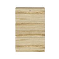 SB Design Square KONCEPT FURNITURE ตู้เตี้ยลิ้นชัก รุ่น Poppy ขนาด 64 ซม. สีไม้อ่อน (64x39x89)