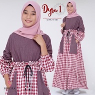DYRA DRESS Baju Gamis Wanita Terbaru 2020 Dress Wanita Elegant Trendy