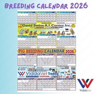 2026 Hog Farm Breeding Calendar Heat Cycle and Gestation Guide