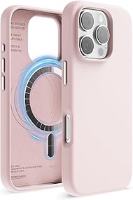elago Magnetic Silicone Case Compatible with iPhone 16 Pro Case 6.3 Inch Compatible with All MagSafe