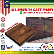 999 Aluminium Gate Panel [Cut To Size]/Aluminium Board Panel/Aluminium Gate Fencing/pintu pagar alum