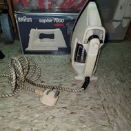 1990 年時代 百靈牌 Braun Saphir 7000 Ultra 蒸汽 家用 電燙斗 Year 1990's Steam...