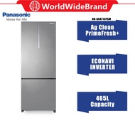 [TANGKAK] Panasonic Refrigerator (465L) ECONAVI Inverter Bottom Freezer Fridge NR-BX471CPSM