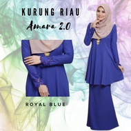 Baju Kurung Riau Cutting Kembang Princess