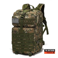 45L ARMY MILITARY WATERPROOF BACKPACK HIKING TRECKING TRAVEL OUTDOOR