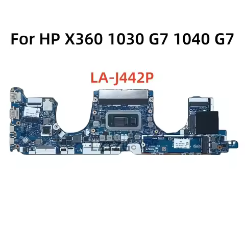 LA-J442P For HP EliteBook X360 1030 G7 1040 G7 Laptop Motherboard I5 I7-10Th CPU RAM: 8G/16G UMA M16