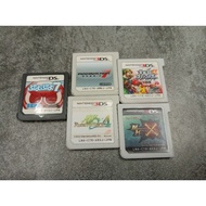 (Used) 5pcs Nintendo 3DS/DS Original Physical Game Card (Combo)