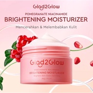 Glad2Glow Pomegranate Niacinamide Brightening Moisturizer 30g