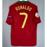 2008-Portugal RONALDO PEPE DECO Top Quality Retro Jersey Kit custom fans T-shirt