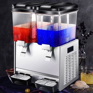 H-Y/ Drinking Machine Blender Commercial Full-Automatic Milk Tea Machine Double Three-Cylinder Cold Drink Machine Hot Dr