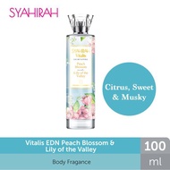 Syahirah Vitalis EDN Peach Blossom & Lily Of The Valley 100ml