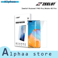 ZEELOT PureGlass 3D Clear LOCA Tempered Glass Screen Protector for Huawei P40 Pro/Mate 40 Pro (2020)