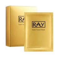 RAY - 泰國RAY蠶絲面膜(金色) 10片/盒