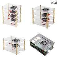 Niki Multilayer+Raspberry+Pi+4 Cluster Case with Cooling Fan Raspberry Pi Heatsink