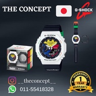 🔥100 % ORIGINAL G-SHOCK JAPAN SET RUBIK'S COLLAB GAE-2100RC-1AJR GAE-2100RC-1A GAE-2100 GA-2100 GA-2100